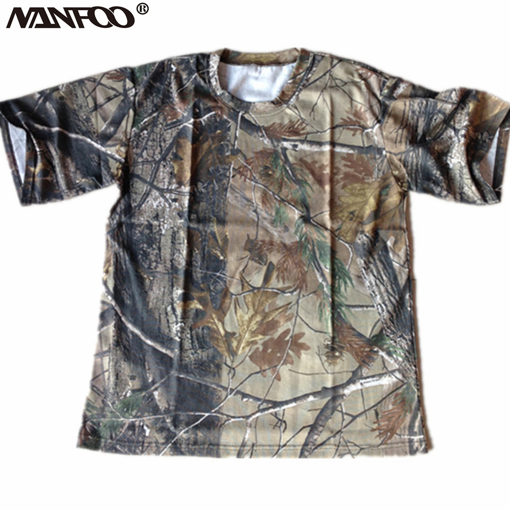 Outdoor Hunting T Shirts - Kaus lengan pendek musim panas pria