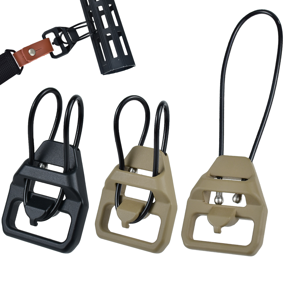 Outdoor Hunting Rifle - V2 Tactical Sling Buckle Generasi ke-2,