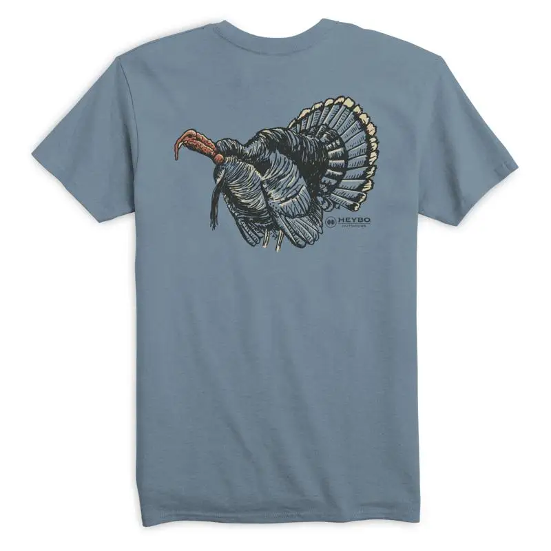 Outdoor Hunting T Shirts - Heybo Outdoors Hunting Longbeard Turkey Didedikasikan