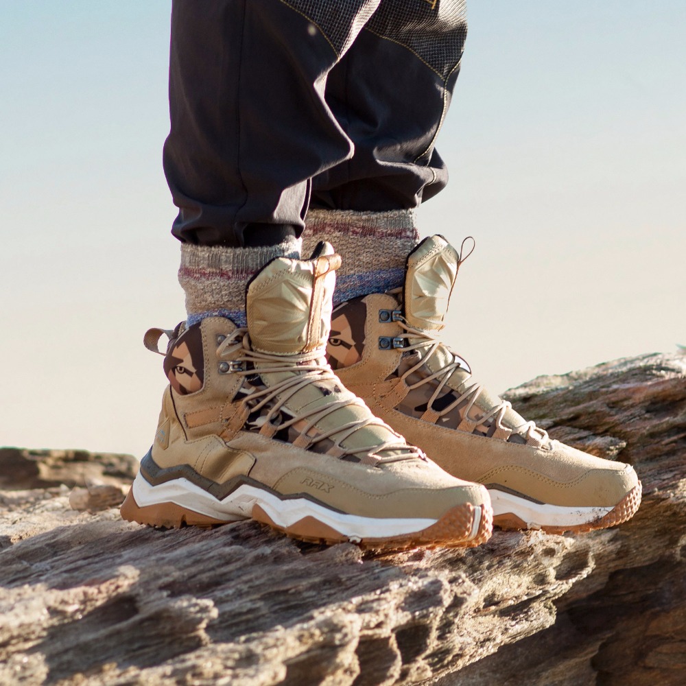 Outdoor Hunting Boots For Men - RAX sepatu mendaki pria, Sneaker Mid-top