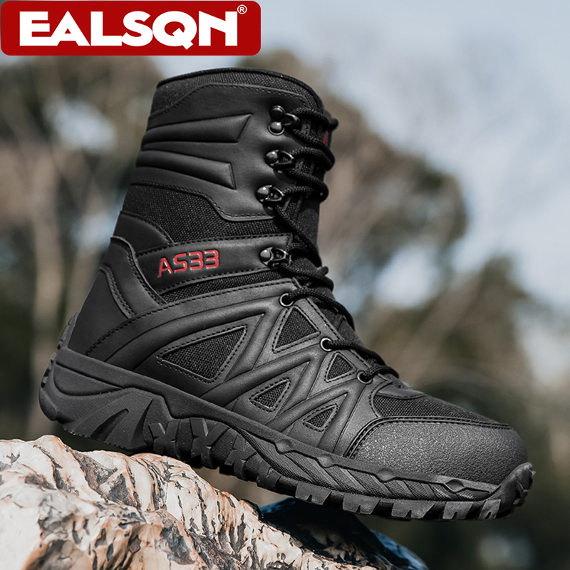 Outdoor Hunting Boots For Men - Sepatu Bot Pria Model Tinggi untuk