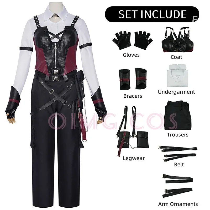 Outdoor Hunting Coat - Kostum Cosplay Love and Deepspace Deep