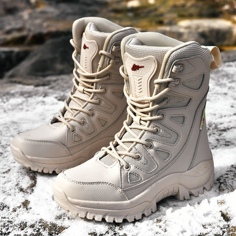 Outdoor Hunting Boots For Men - Sepatu Hiking Luar Ruangan Musim Dingin