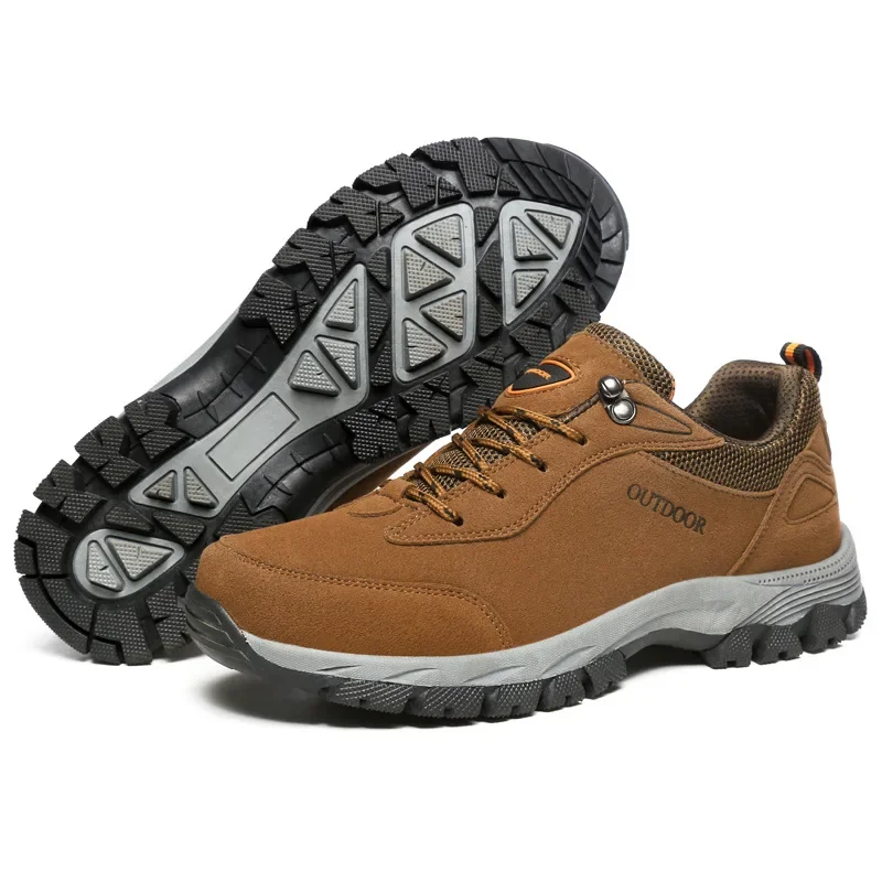 Outdoor Hunting Boots For Men - Sepatu mendaki pria, sepatu bot kulit