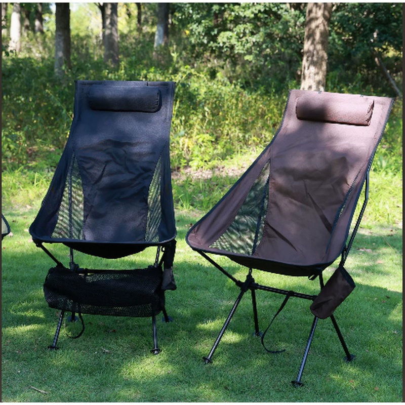 Outdoor Hunting Chair - Kursi Lipat Camping Aluminium Ringan dengan