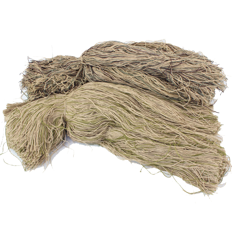 Ghillie Suit Woodland - Benang Kamuflase Airsoft untuk Membuat Sendiri