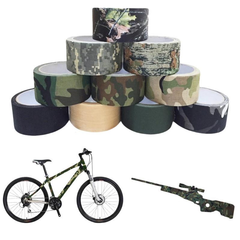 Outdoor Hunting Rifle - Pita Camo multifungsi, perekat loreng berburu