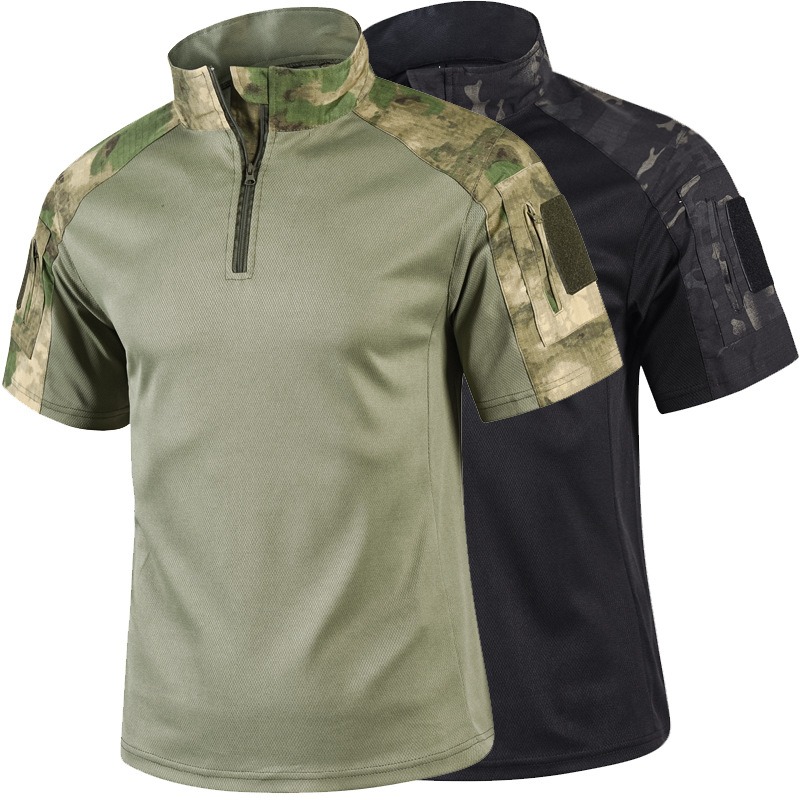 Kaus Taktis Kamuflase Musim Pa - Outdoor Hunting T Shirts ulasan dan harga