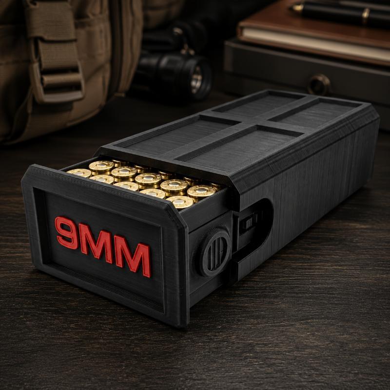 Kotak Penyimpanan 9mm Cetak 3D - Hunting Outdoor Rug ulasan dan harga