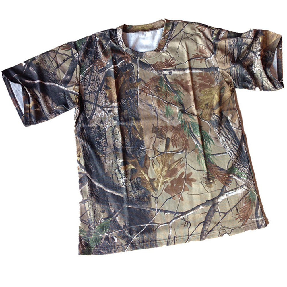 Kaus lengan pendek musim panas - Outdoor Hunting T Shirts ulasan dan harga