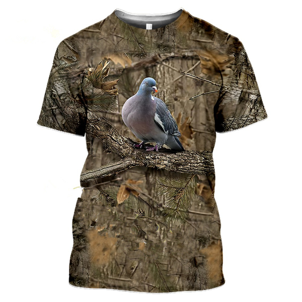 Kaus Pria Kasual Musim Panas M - Outdoor Hunting T Shirts ulasan dan harga