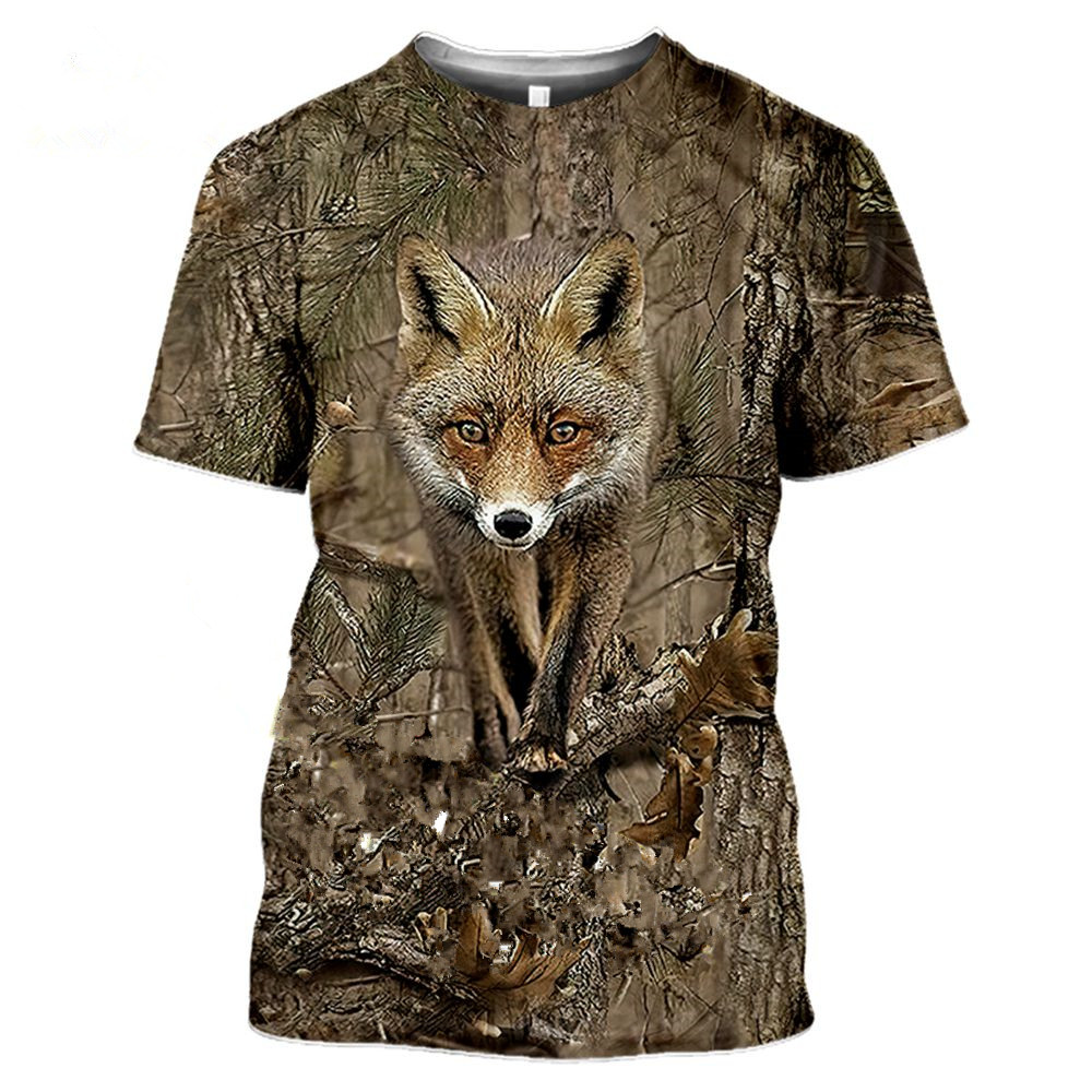 Kaus Pria Kasual Musim Panas M - Outdoor Hunting T Shirts ulasan dan harga