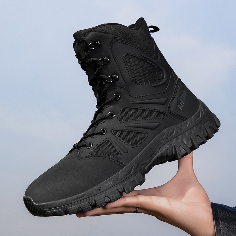 Sepatu Bot Tentara Pria Sepatu - Outdoor Hunting Boots For Men ulasan dan harga