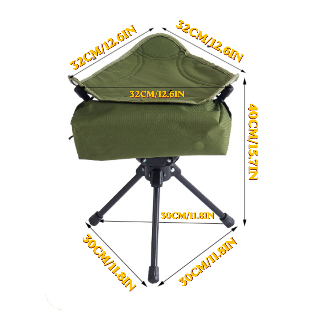 Kursi Berkemah Putar 360 Deraj - Outdoor Hunting Chair ulasan dan harga