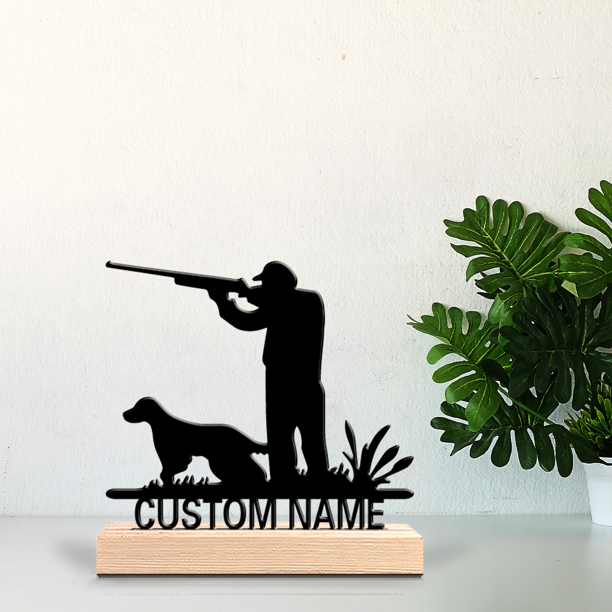 1pc Patung Logam Berbentuk Pem - Hunting Dog Outdoor ulasan dan harga