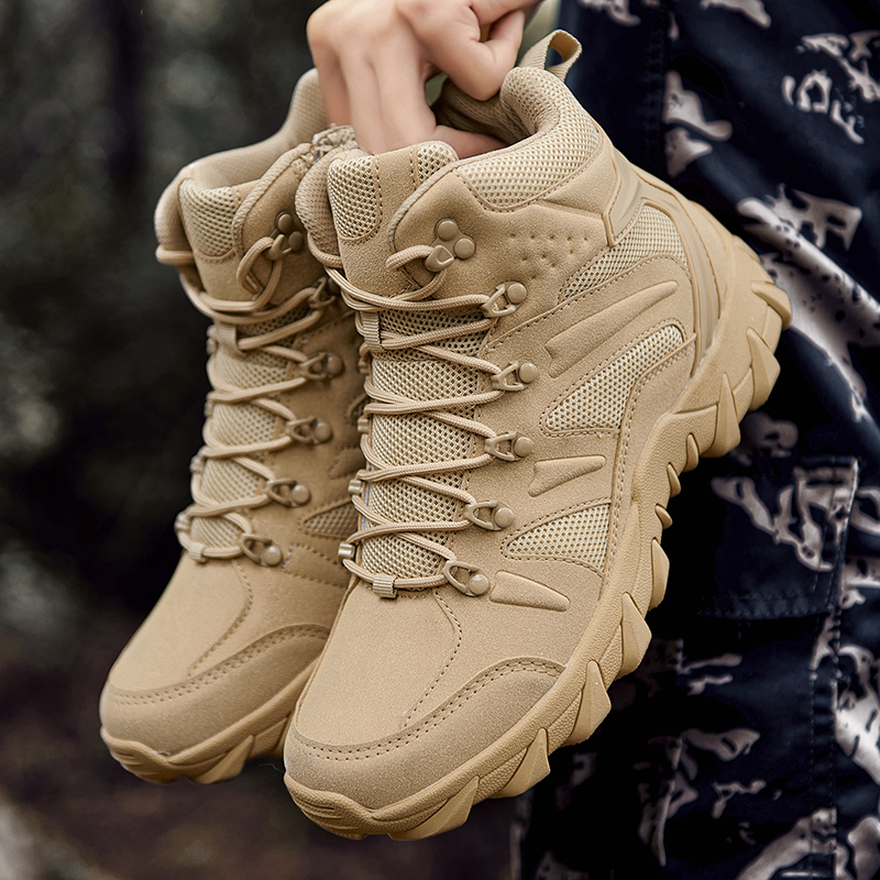 Sepatu Bot Latihan Tempur Guru - Outdoor Hunting Boots For Men ulasan dan harga