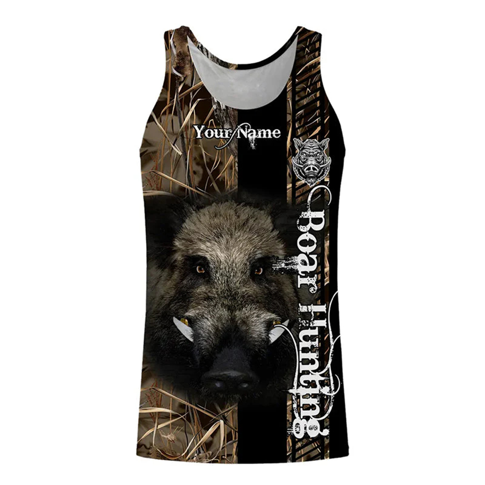 Kaos Tank Top 3D Print Tanpa L - Hunting Dog Outdoor ulasan dan harga
