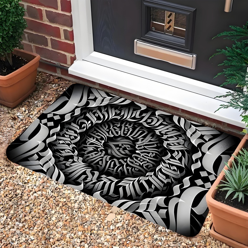 Keset Kepala Rusa Rustic Tekst - Hunting Outdoor Rug ulasan dan harga