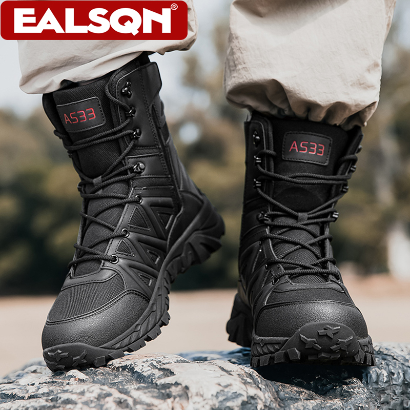 Sepatu Bot Pria Model Tinggi u - Outdoor Hunting Boots For Men ulasan dan harga