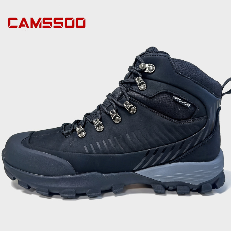 Sepatu Hiking Kulit Sapi CAMSS - Outdoor Hunting Boots For Men ulasan dan harga