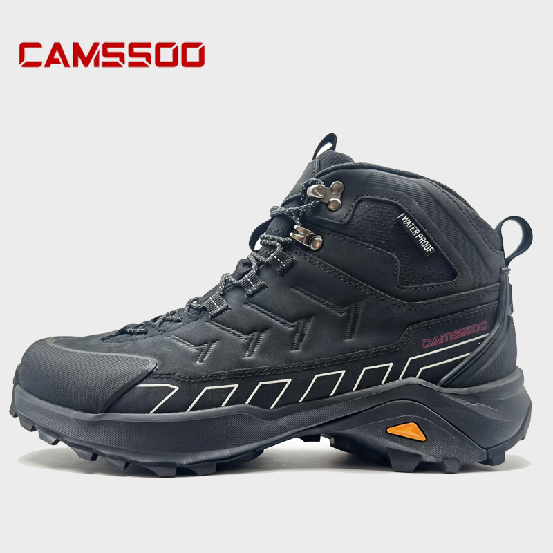 Sepatu Hiking Kulit Sapi CAMSS - Outdoor Hunting Boots For Men ulasan dan harga