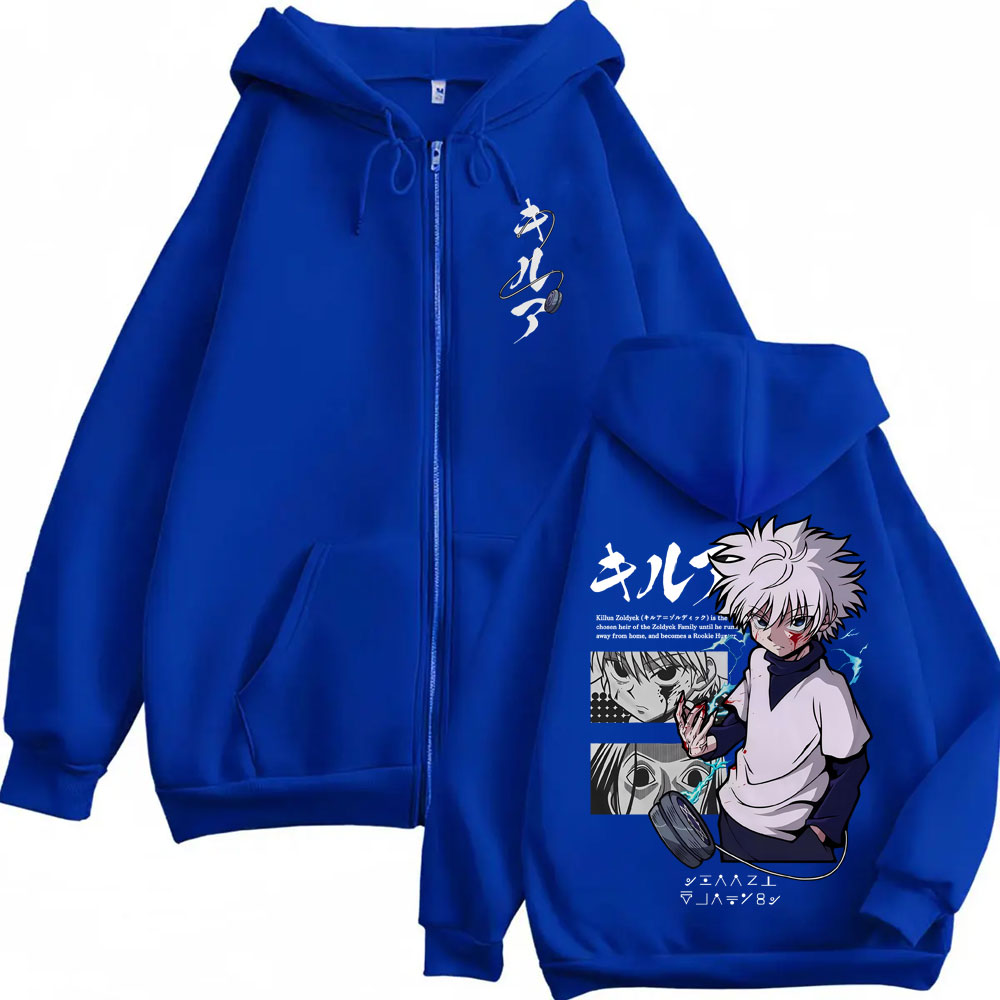 Hoodie Zipper Anime Hunter X H - Outdoor Hunting Coat ulasan dan harga