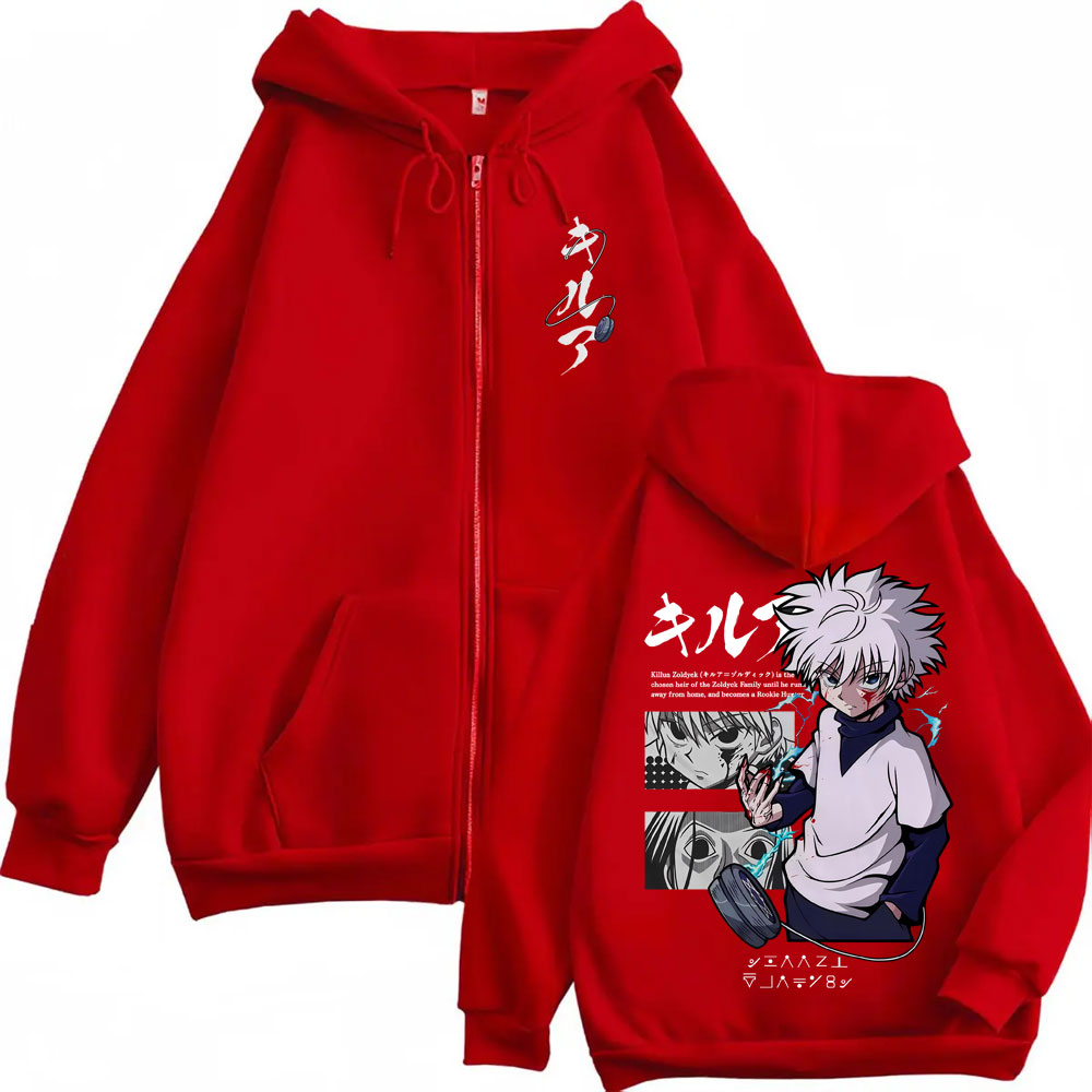 Hoodie Zipper Anime Hunter X H - Outdoor Hunting Coat ulasan dan harga