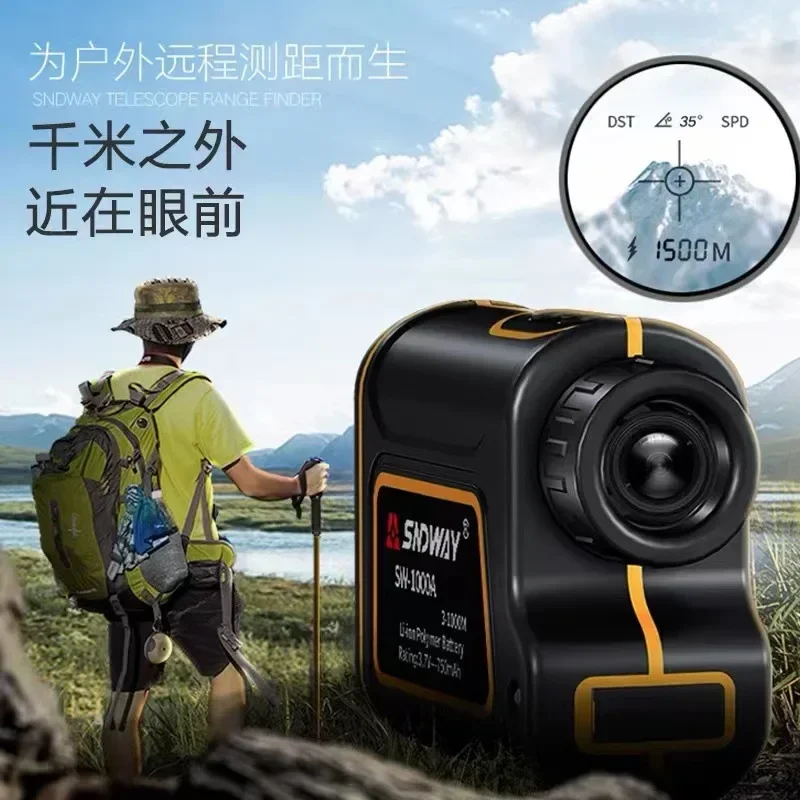 Teleskop Pengukur Jarak SNDWAY - Rangefinder Laser Hunting ulasan dan harga