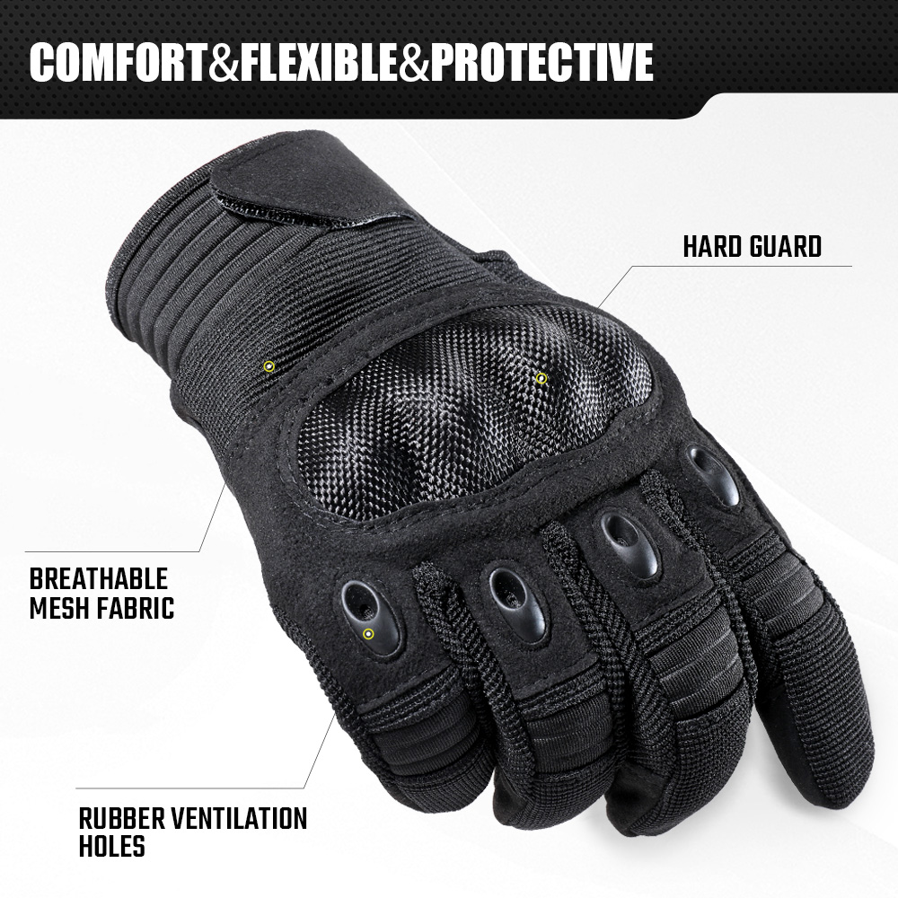 Sarung tangan jari penuh takti - Outdoor Hunting Gloves ulasan dan harga