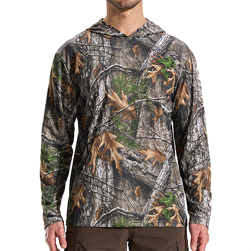 Kemeja Berburu Kamuflase Tipis - Outdoor Hunting T Shirts ulasan dan harga