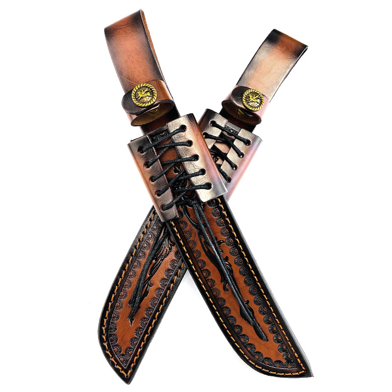 Sarung Pisau Fixed Blade Kulit - Knife Hunting Fixed Blade ulasan dan harga