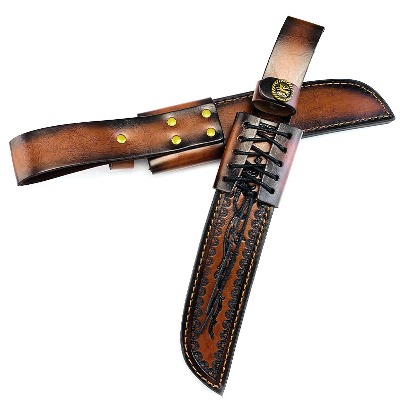 Sarung Pisau Fixed Blade Kulit - Knife Hunting Fixed Blade ulasan dan harga