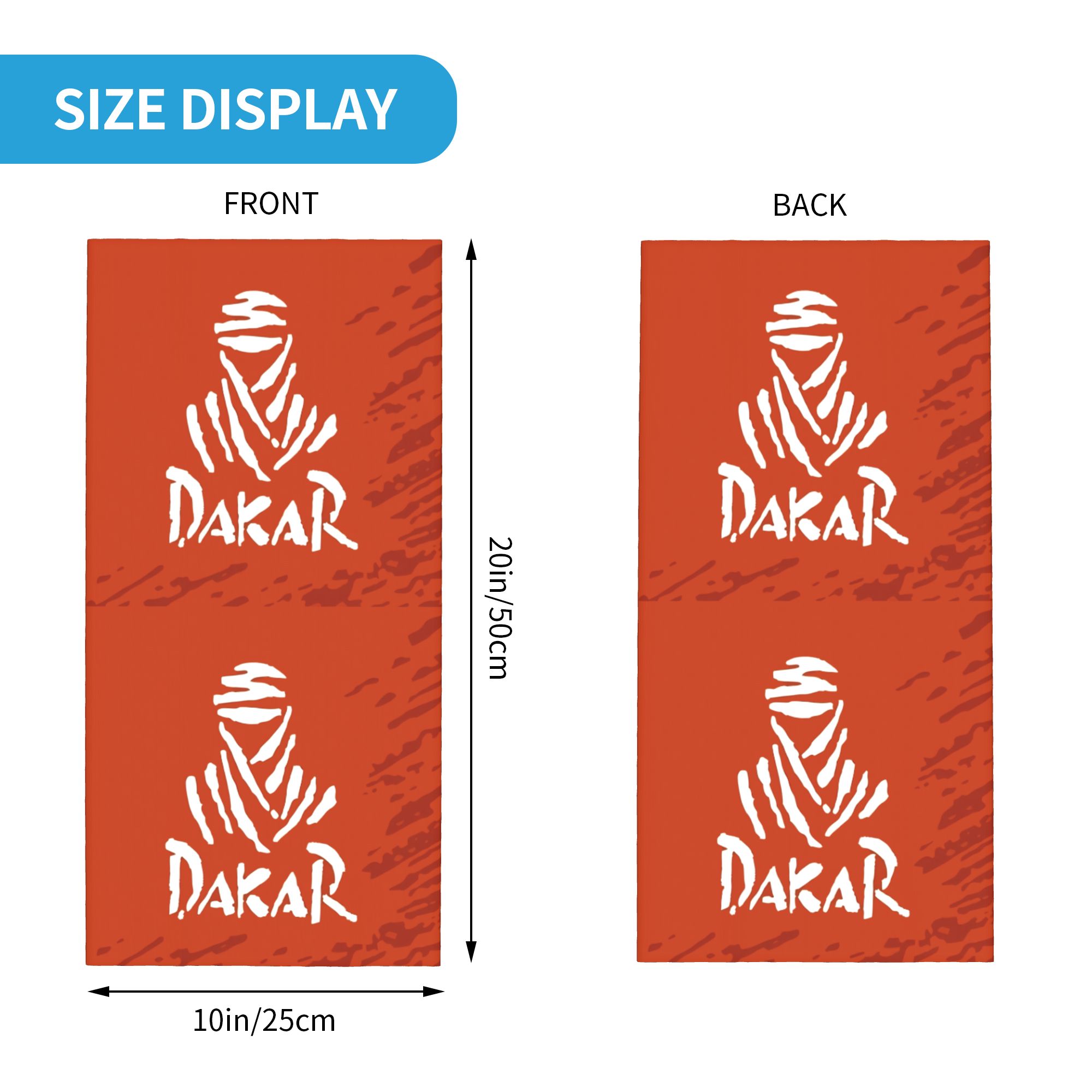Bandana Leher D-Dakared Kustom - Outdoor Hunting Events ulasan dan harga