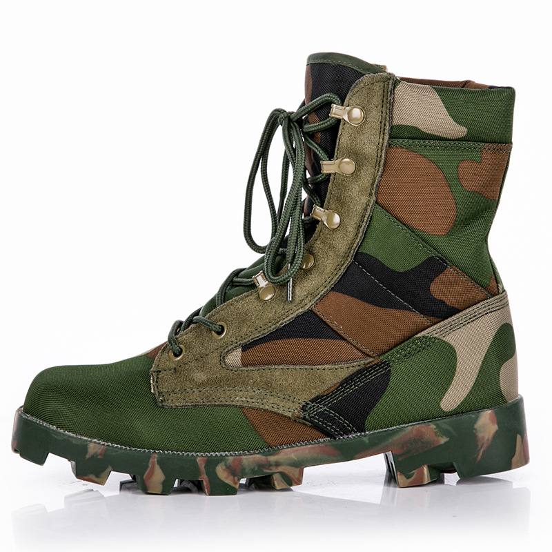 Sepatu Bot Kamuflase Pria untu - Outdoor Hunting Boots For Men ulasan dan harga
