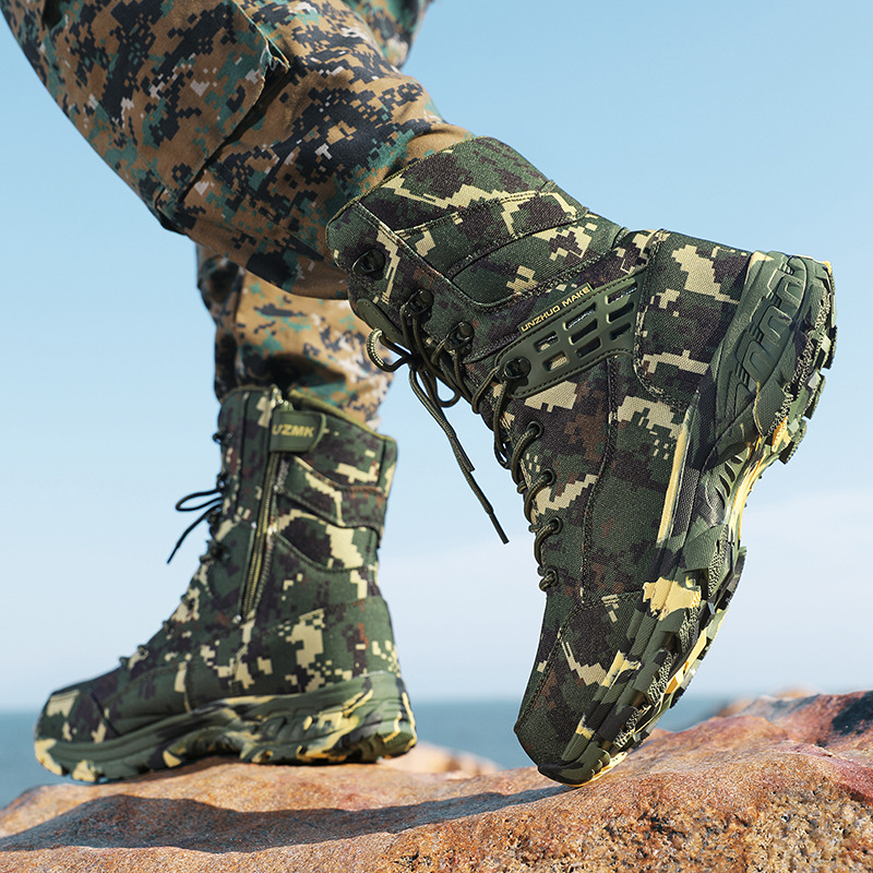 Sepatu Bot Luar Ruangan Pria K - Outdoor Hunting Boots For Men ulasan dan harga