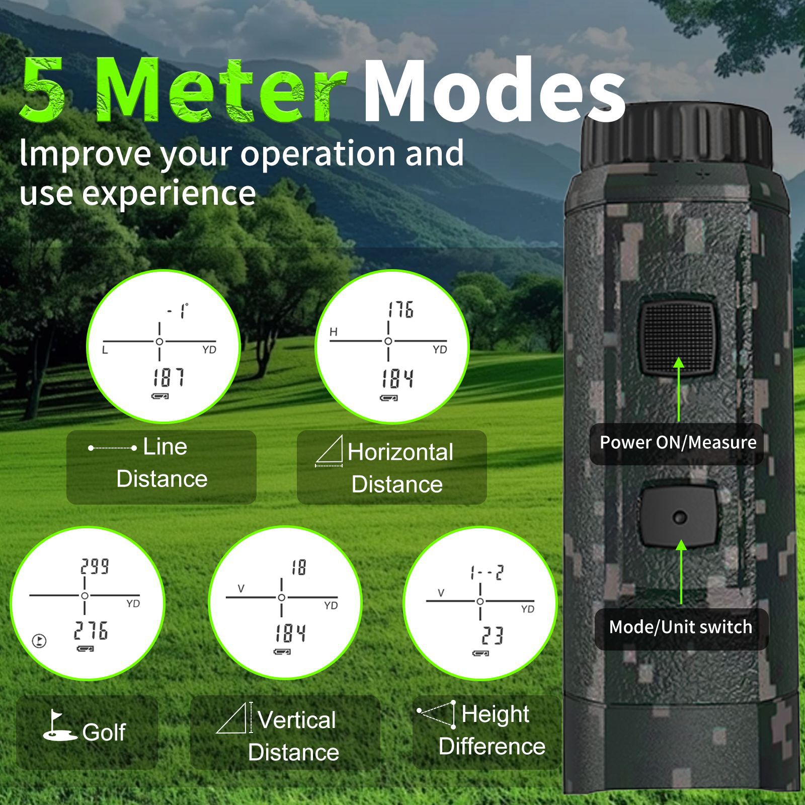 Teleskop Kamuflase Pengukur Ja - Rangefinder Laser Hunting ulasan dan harga