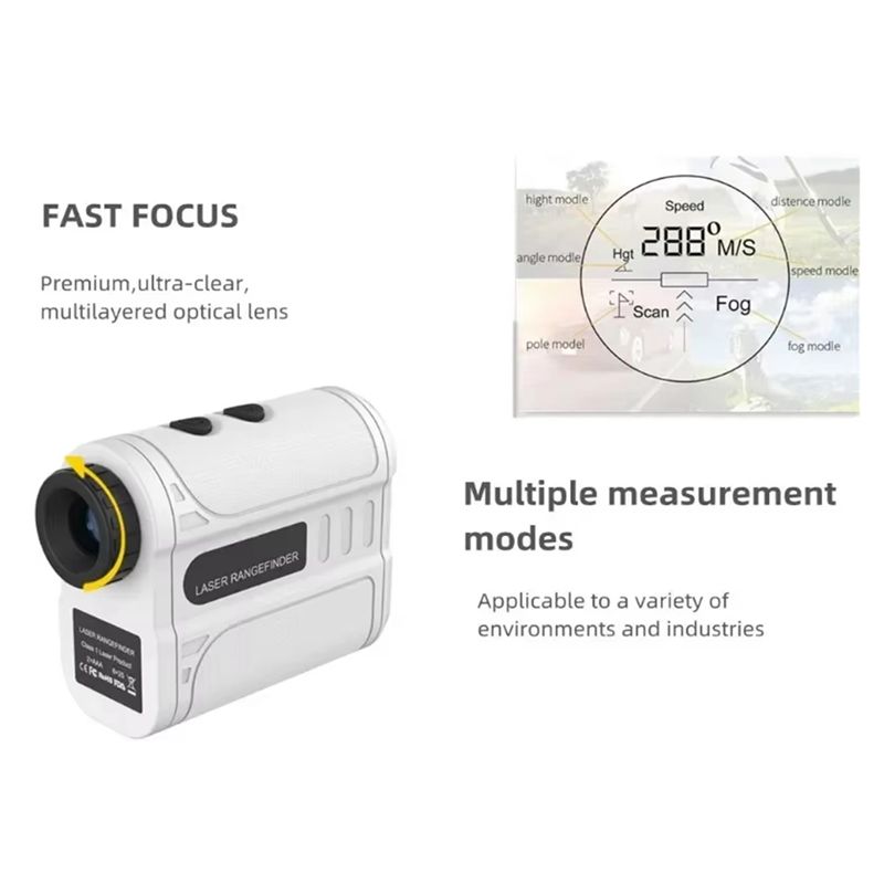 Pengukur Jarak Laser Golf Luar - Rangefinder Laser Hunting ulasan dan harga