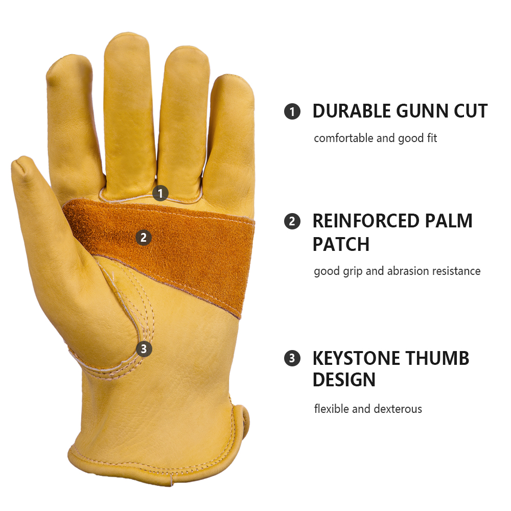 Sarung Tangan Kulit Sapi Berna - Outdoor Hunting Gloves ulasan dan harga