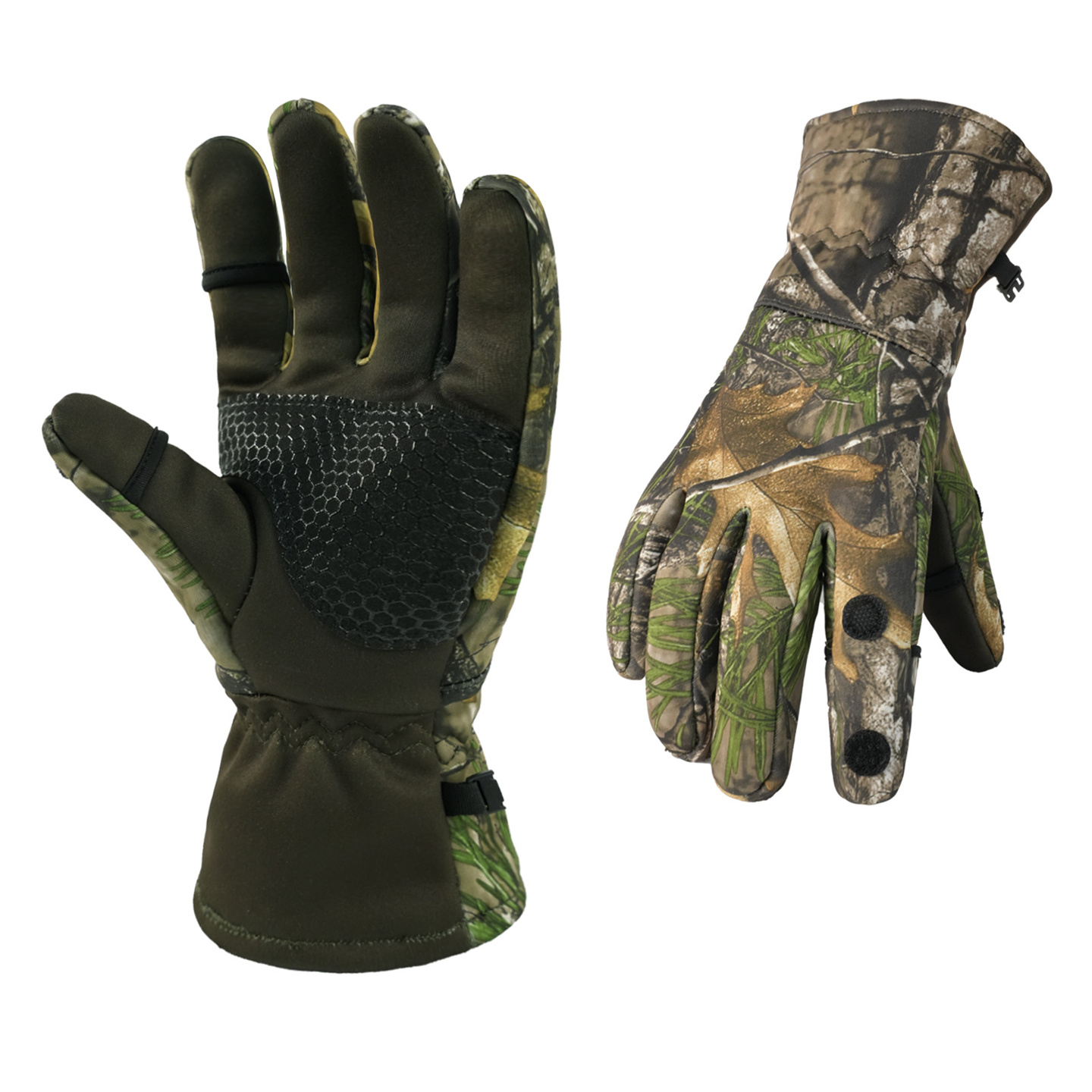 Sarung tangan kamuflase berbur - Outdoor Hunting Gloves ulasan dan harga