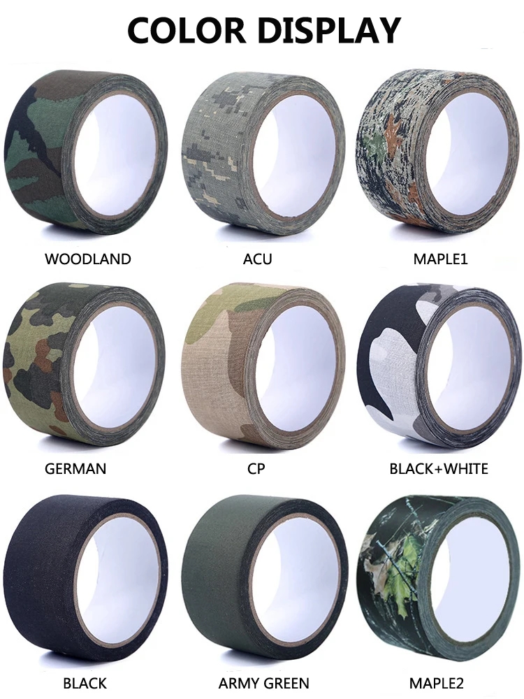 Pita Camo multifungsi, perekat - Outdoor Hunting Rifle ulasan dan harga