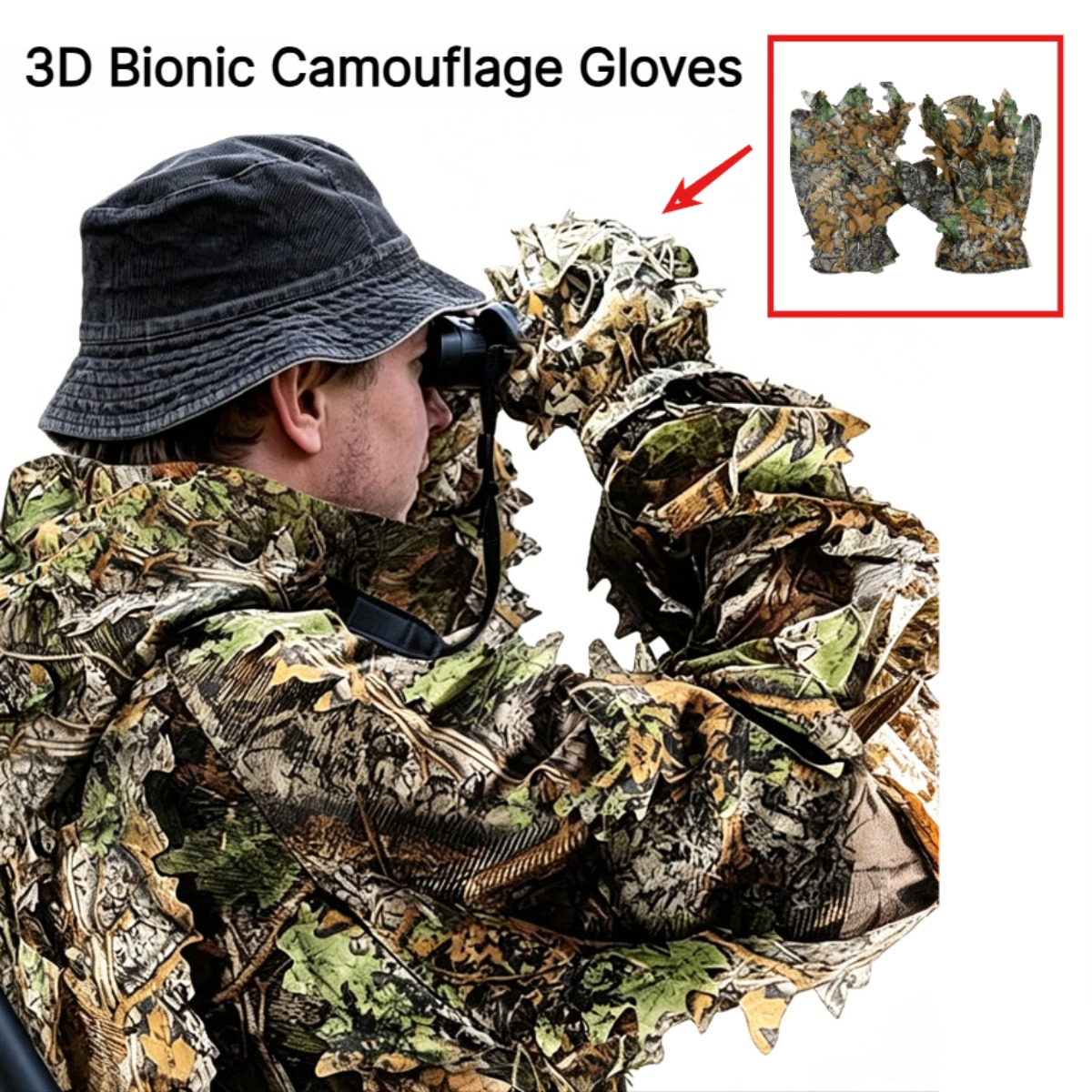 Sarung Tangan Berburu Daun Kam - Outdoor Hunting Gloves ulasan dan harga