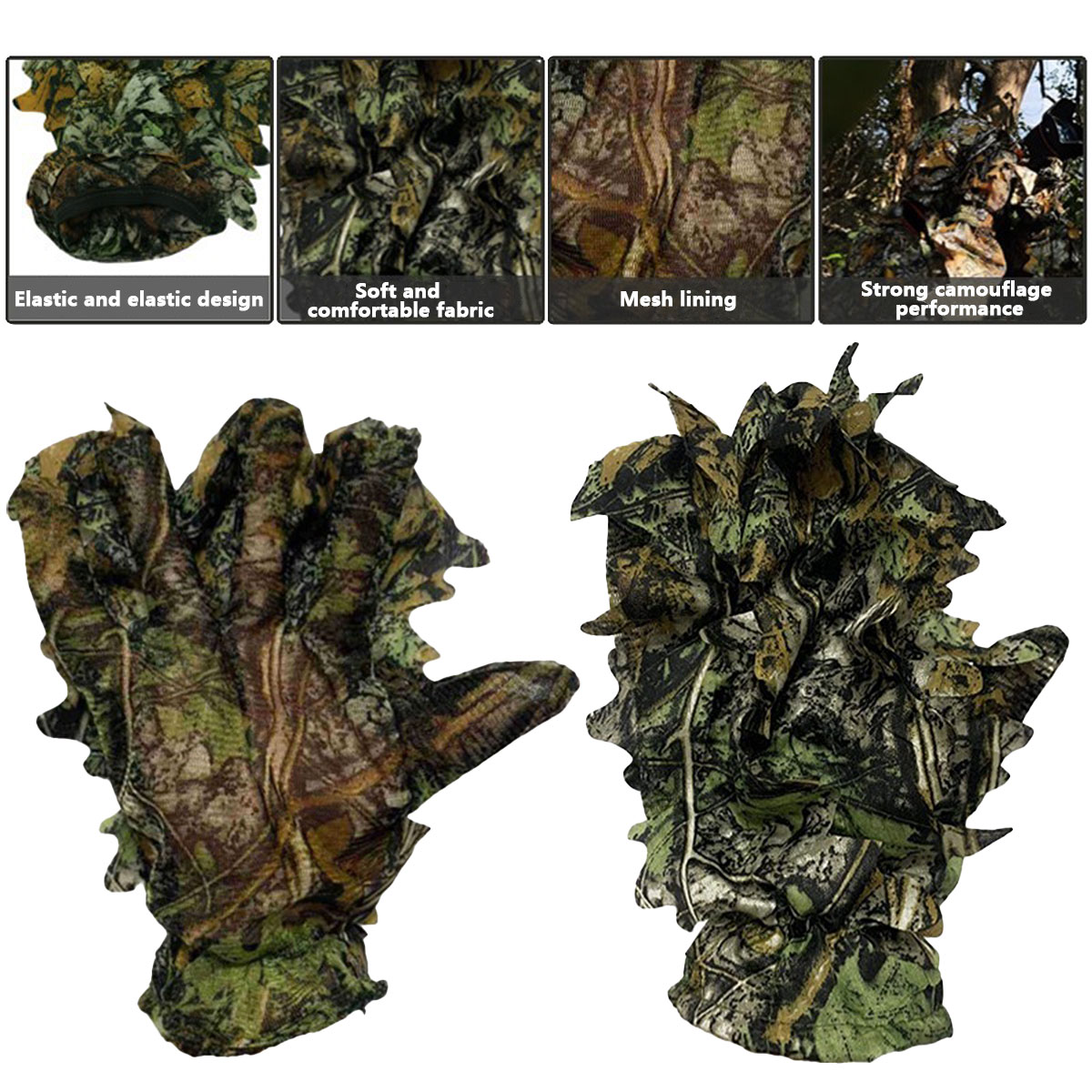 Sarung Tangan Berburu Daun Kam - Outdoor Hunting Gloves ulasan dan harga